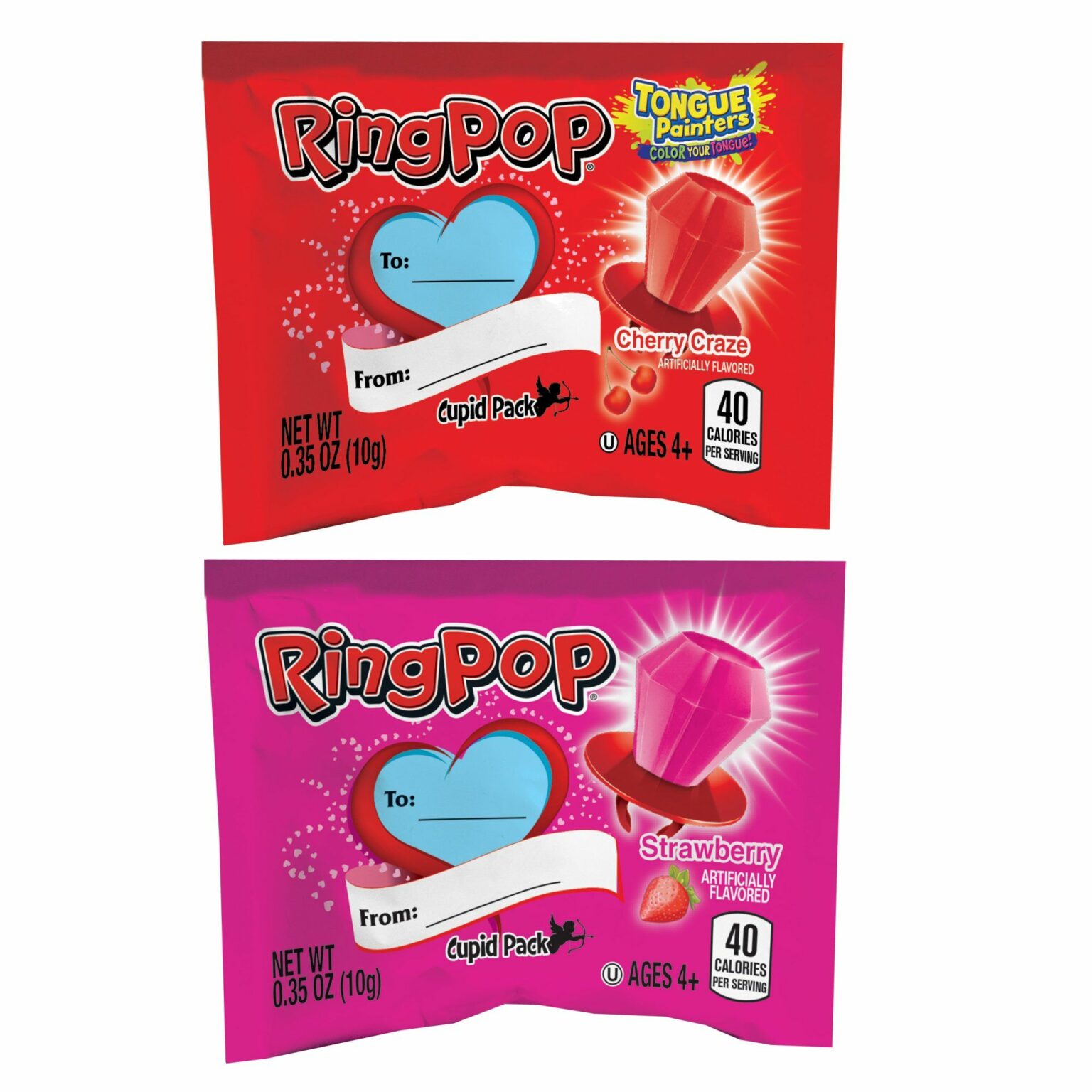 Ring Pop Cherry Craze and Strawberry 7.7oz, 22ct - Image 2