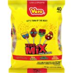 Vero Mix Lollipops Strawberry Mango & Watermelon 4.4oz 40CT