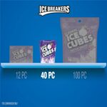 Ice Breakers Cubes Bottle Grape 40pcs 6CT - Image 6