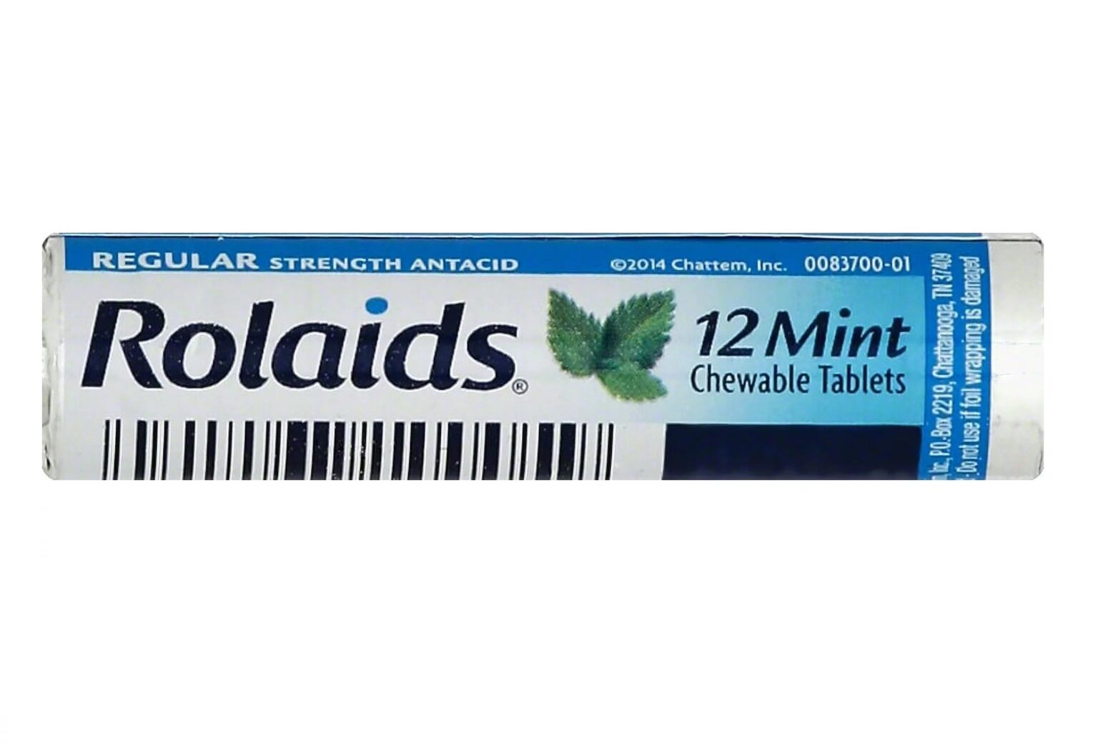 Rolaids Regular Strength Antacid Chewable Tablets Mint 12 pieces 12ct - Image 5
