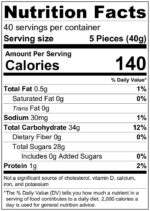 Tuberoos Sour Blue Raspberry 56.43oz 200 pieces - Image 4