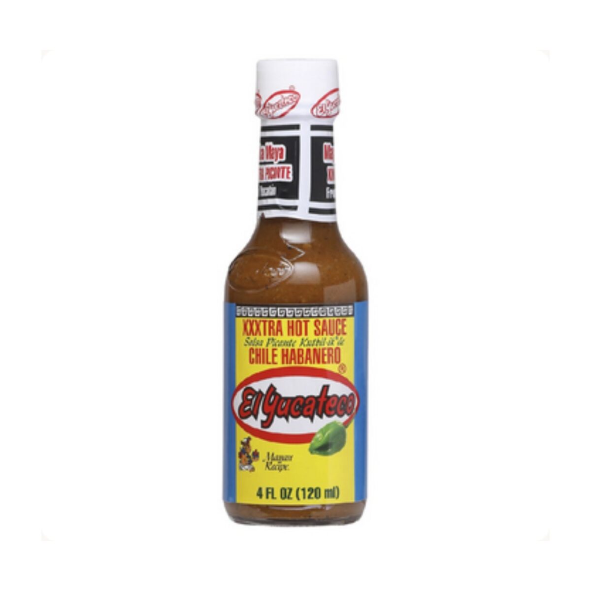El Yucateco Chille Habaneno Xxxtra Hot Sauce 4oz - Image 1