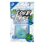 Sour Strips Blue Raspberry Candy Strips 3.7oz