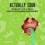 Sour Strips Green Apple Candy Strips 3.7oz - Image 4