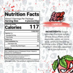 Sour Strips Lemonberry Candy Strips 3.7oz - Image 3