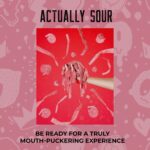 Sour Strips Wild Cherry Candy Strips 3.7oz - Image 4