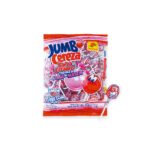De La Rosa Jumbo Cherry Lollipop bubble gum pop bag 50ct