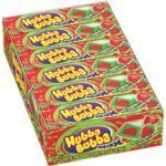 Hubba Bubba Max Strawberry Watermelon Bubble Gum 5 Pieces 18ct