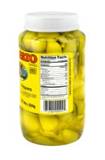 El Pato Hot Chili Peppers 22oz Pickled Yellow Chili Peppers 624g Kosher - Image 2