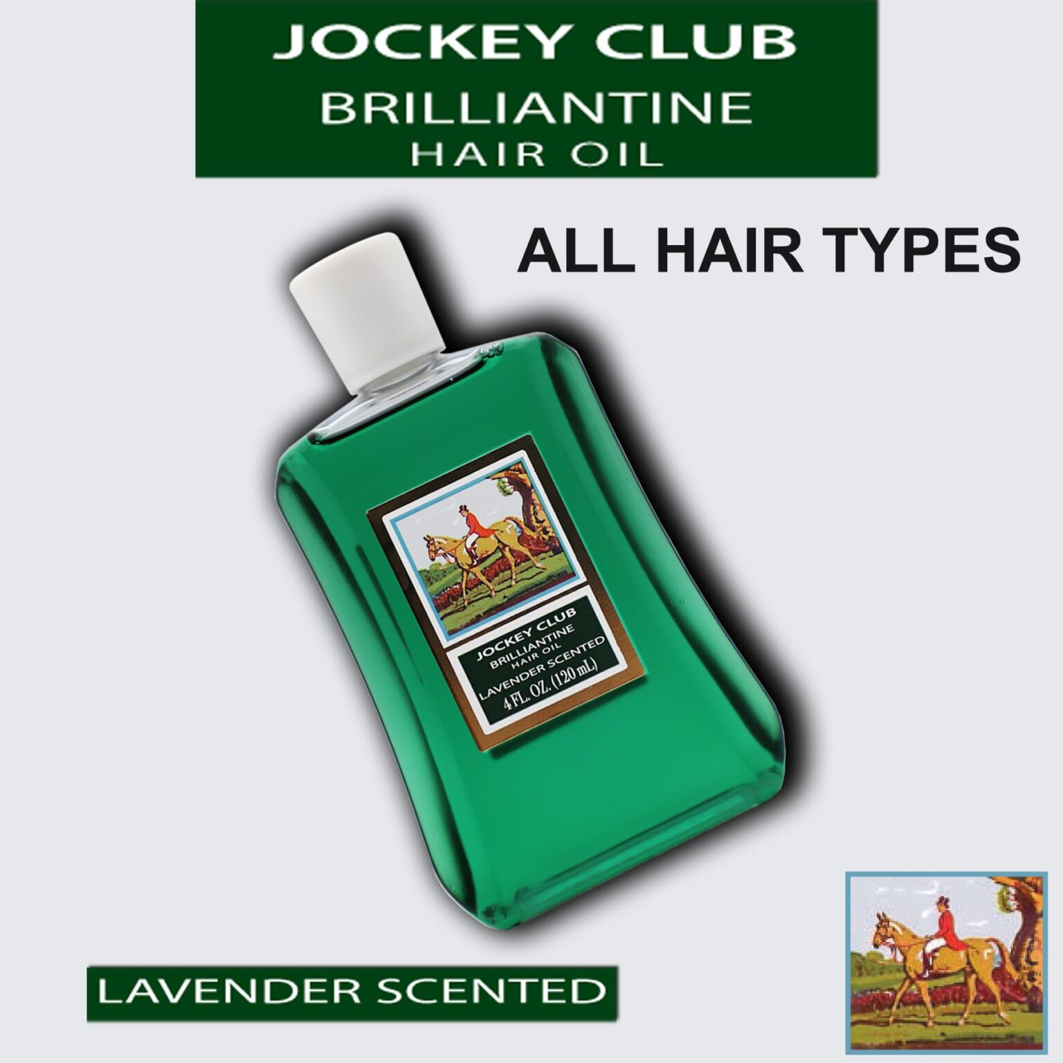 Jockey Club Liquid Brilliantine Lavender 4oz - Image 3