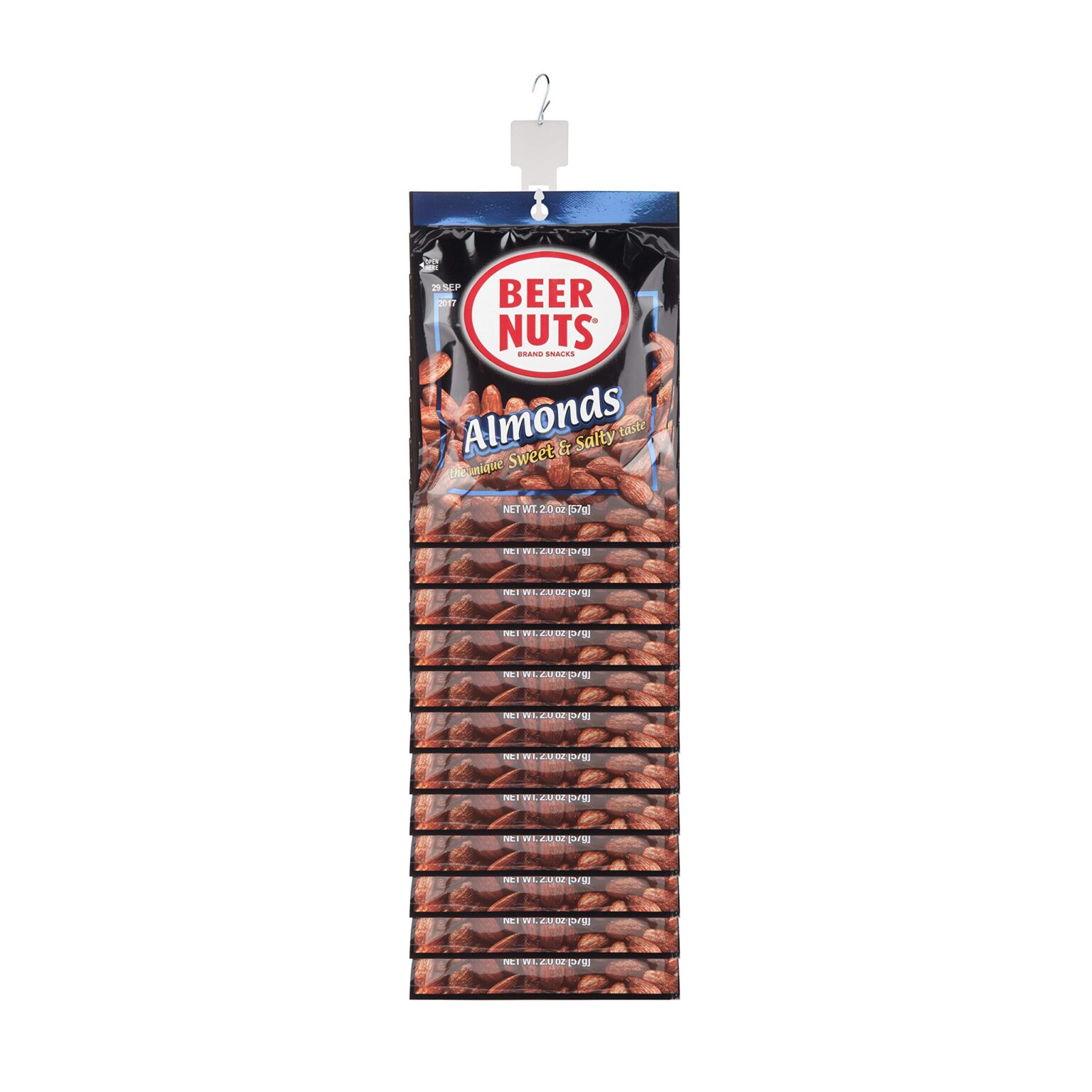 Beer Nuts Almonds 2oz 12ct - Image 1