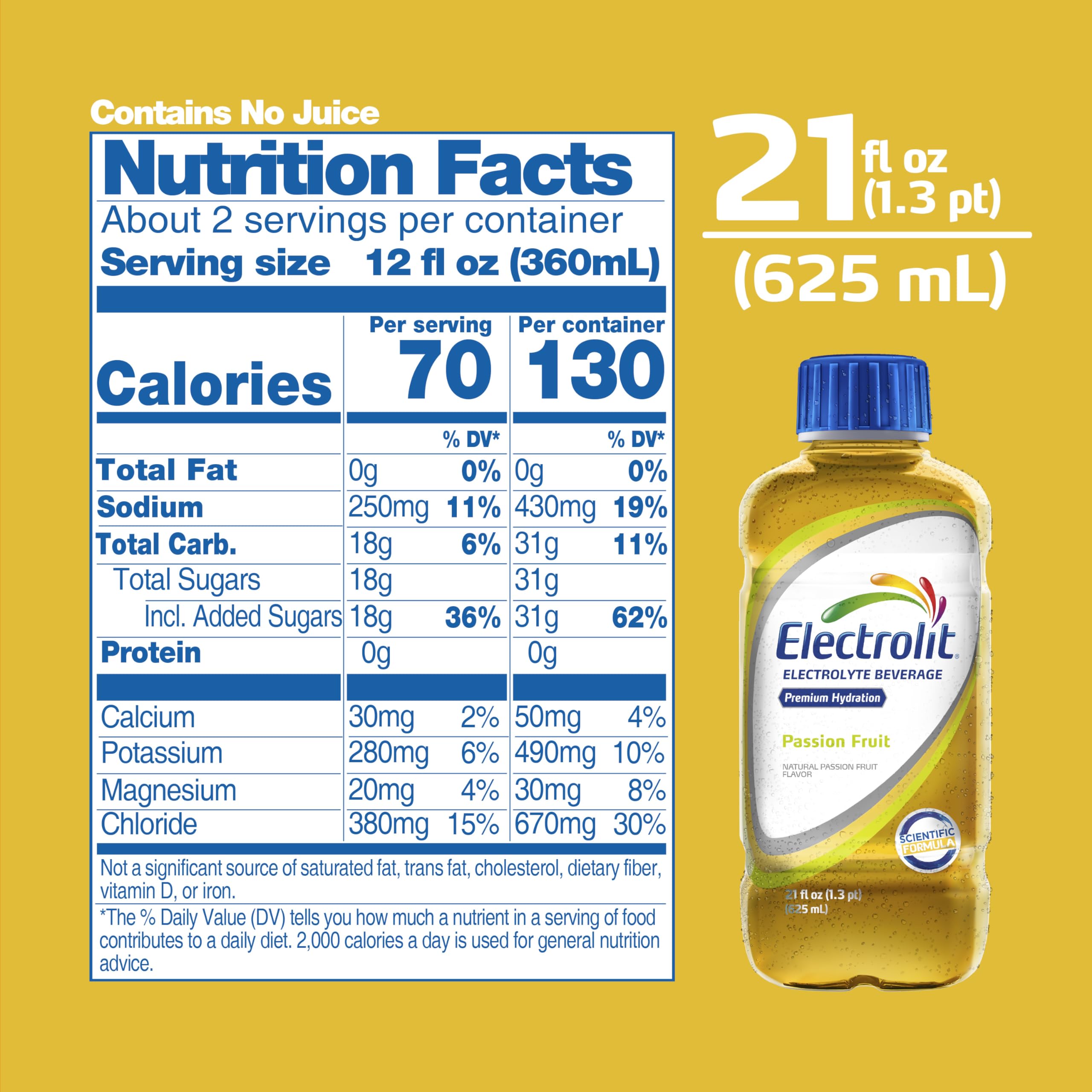 Version 1.0.0 Electrolit Passion Fruit 21oz 12ct - Image 2