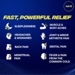 Advil PM Pain Reliever and Nighttime Sleep Aid Coated Caplets 50ct - Image 2