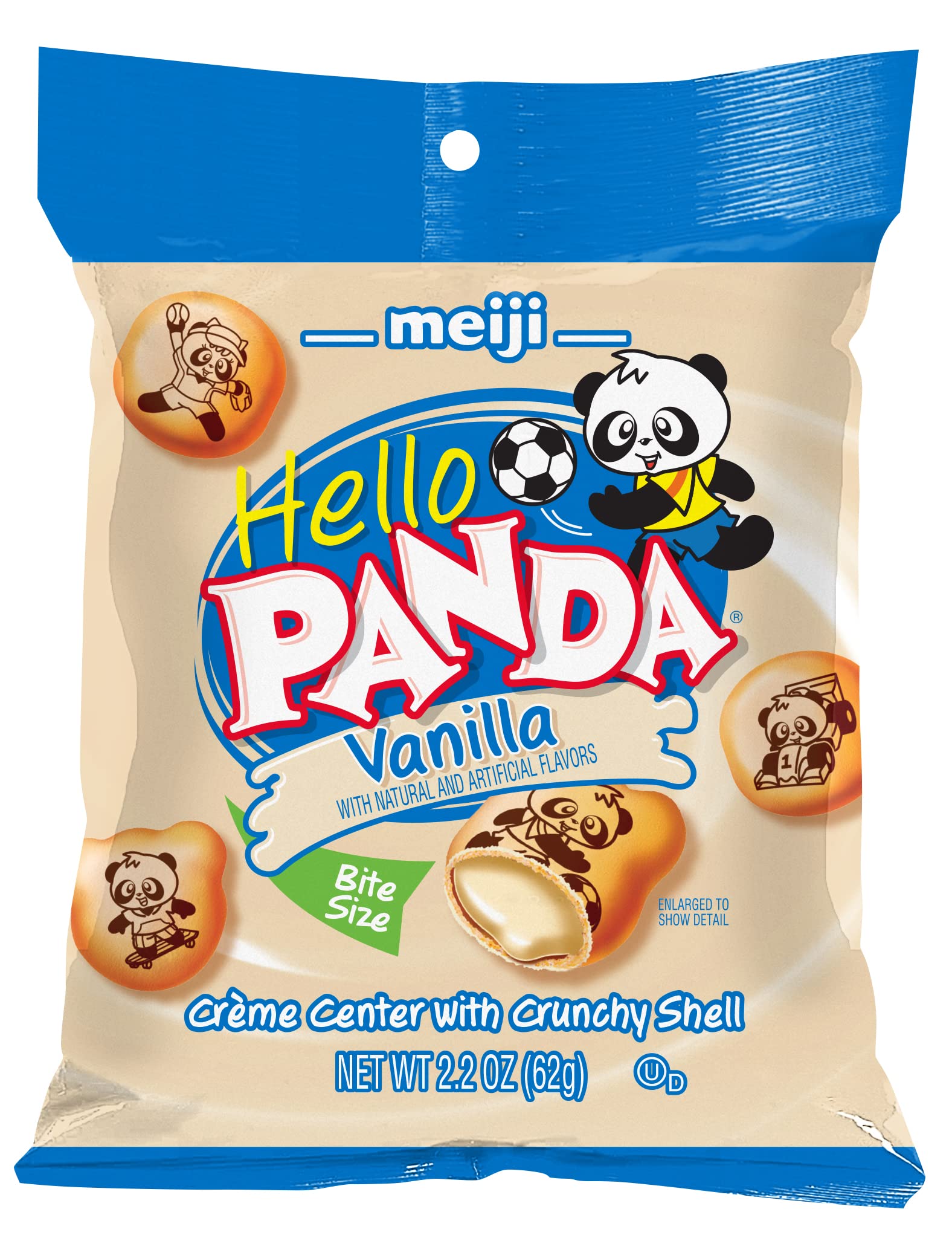 Version 1.0.0 Meiji Hello Panda Cookies Vanilla 2.2oz 6ct - Image 2