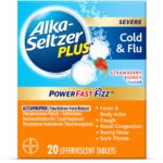 Alka-Seltzer Plus Powerfast Fizz Severe Cold Flu Tablets 20ct