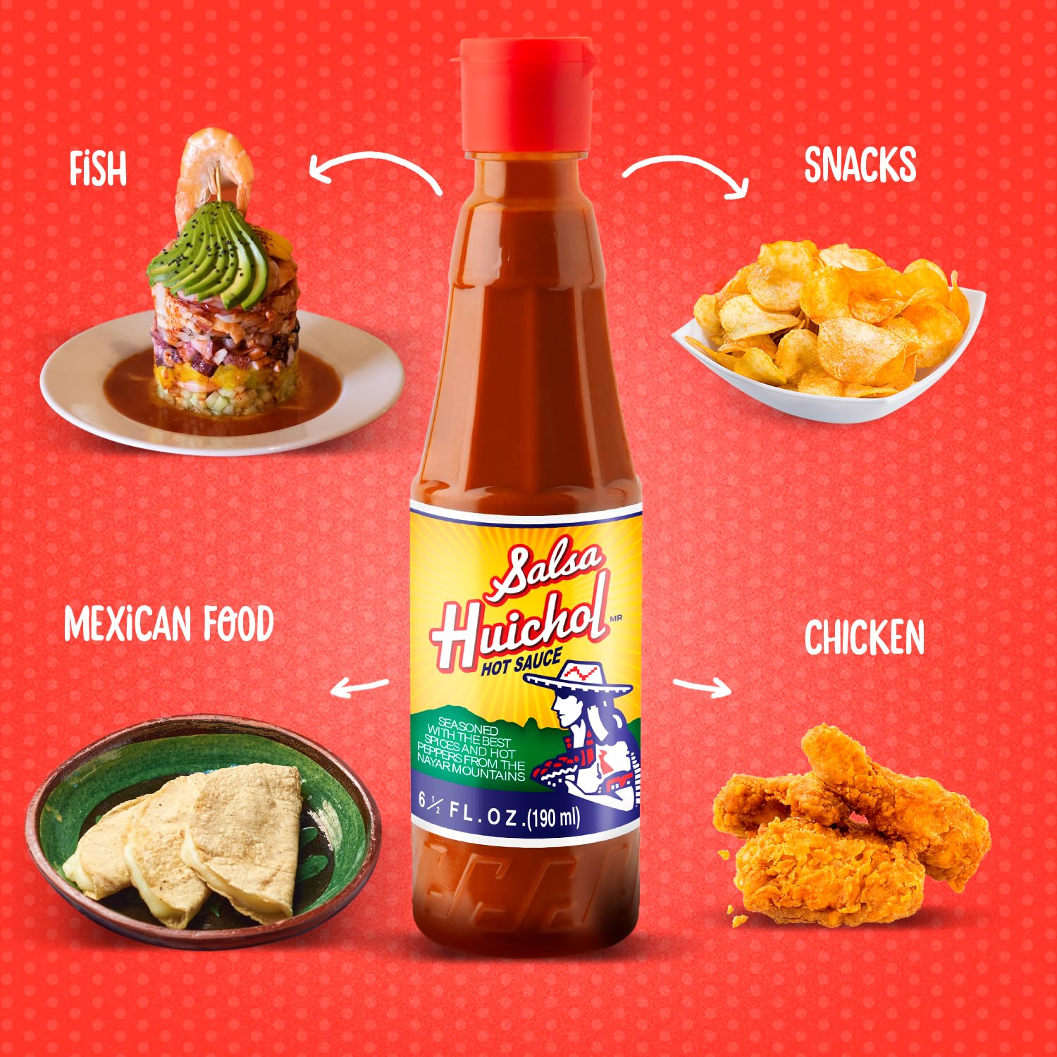 Version 1.0.0 Salsa Huichol Original 6.42oz - Image 3