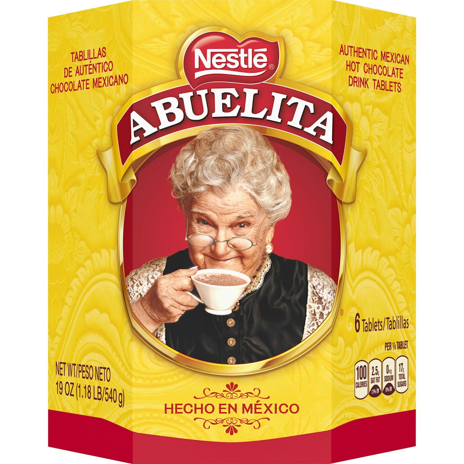 Nestle Abuelita Mexican Hot Chocolate Tablets 19oz - Image 1
