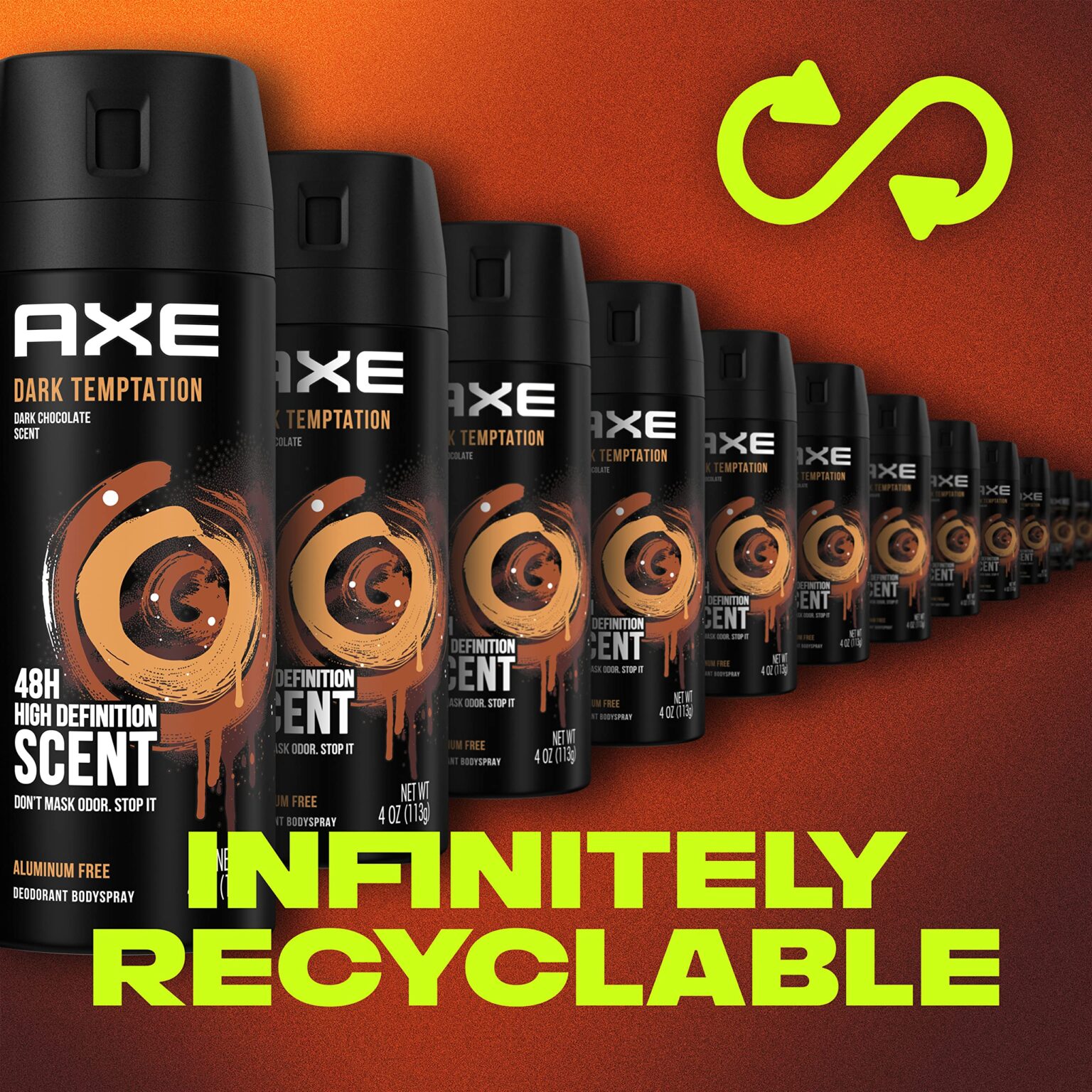 AXE Deodorant Body Spray for Men Dark Temptation 150 ML - Image 3