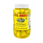 El Pato Hot Chili Peppers 22oz Pickled Yellow Chili Peppers 624g Kosher