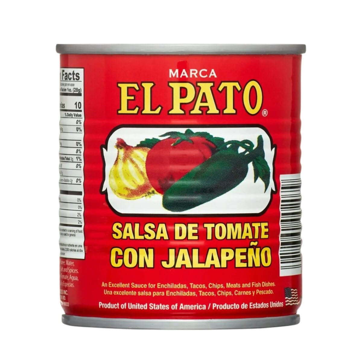 El Pato Tomato Sauce with Jalapenos 7.75oz - Image 1