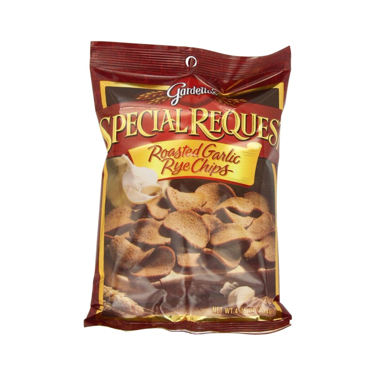 Gardettos Special Request Roasted Garlic Rye Chips 4.75oz 7ct - Image 1