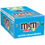M&M Minis Candy Milk Chocolate 1.77oz Tubes Pack of 24