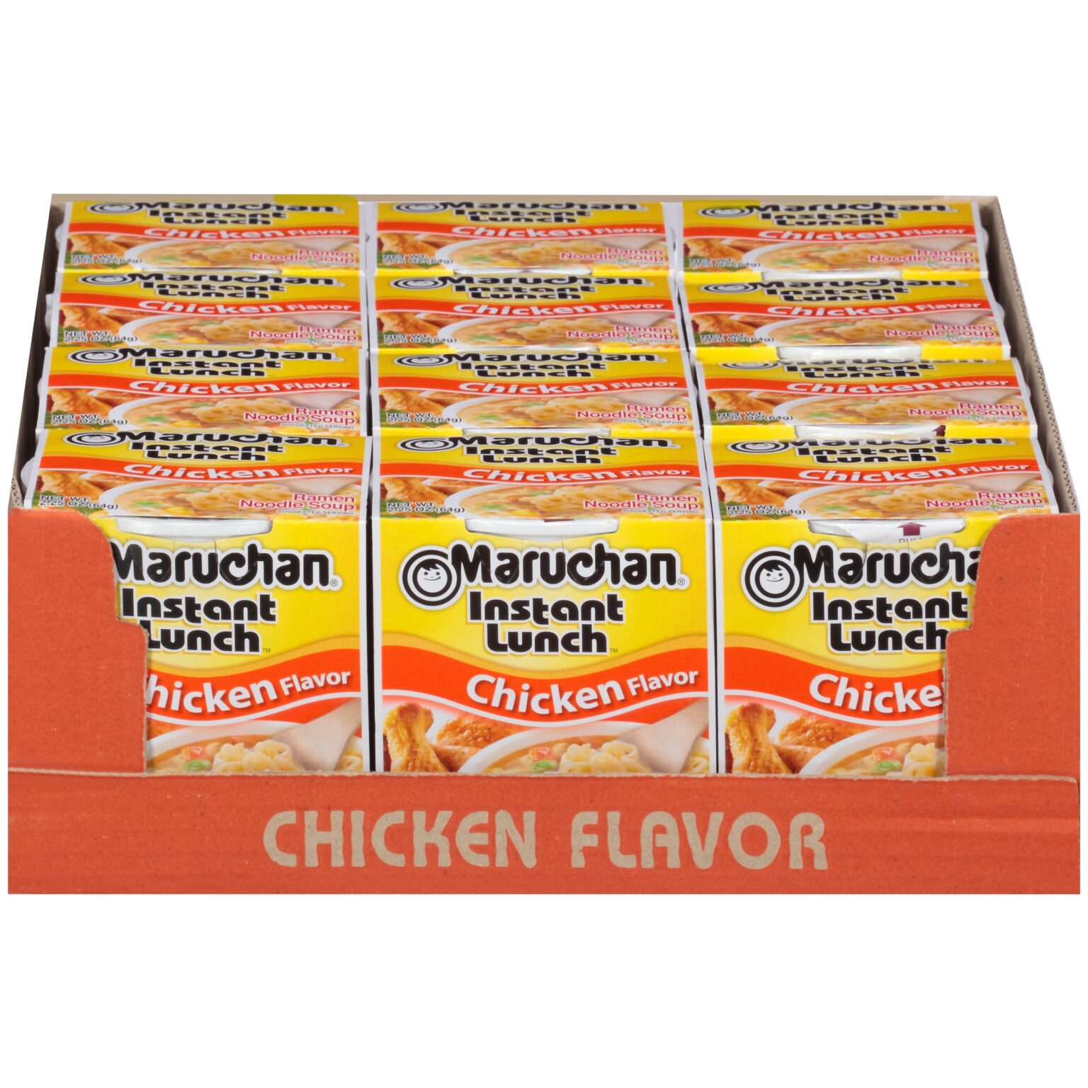 Maruchan Instant Lunch Chicken Flavor 2.25oz Pack of 12 - Image 2