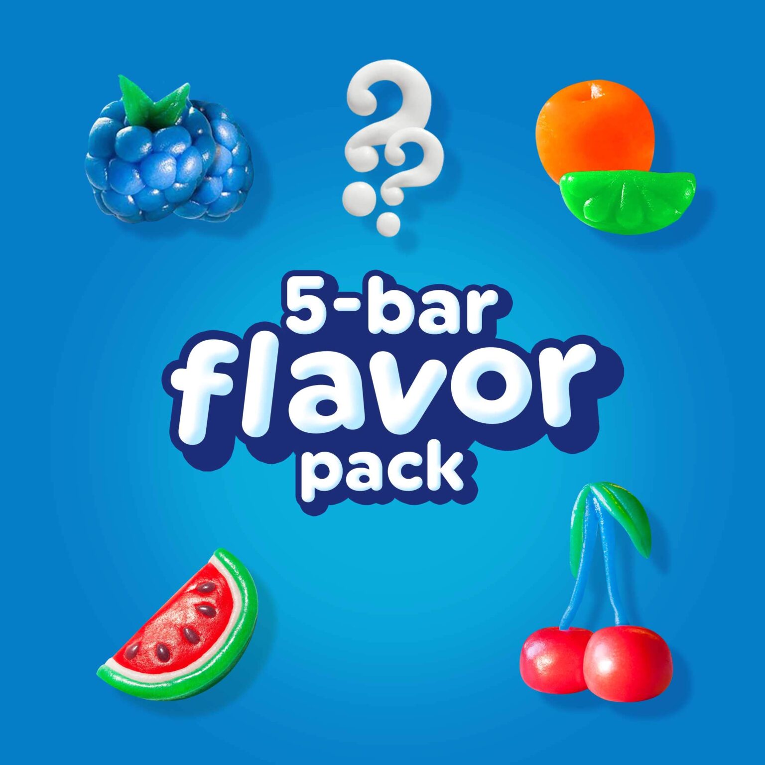Airheads 5 Full Size Bars Assorted Flavors 2.75oz 18ct - Image 2