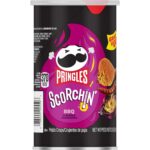 Pringles Scorchin Bbq Flavored Snacks 2.5Oz 12Ct - Image 2