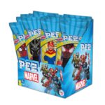 Pez Marvel Assorted Candy & Dispensers 0.58Oz 12Ct