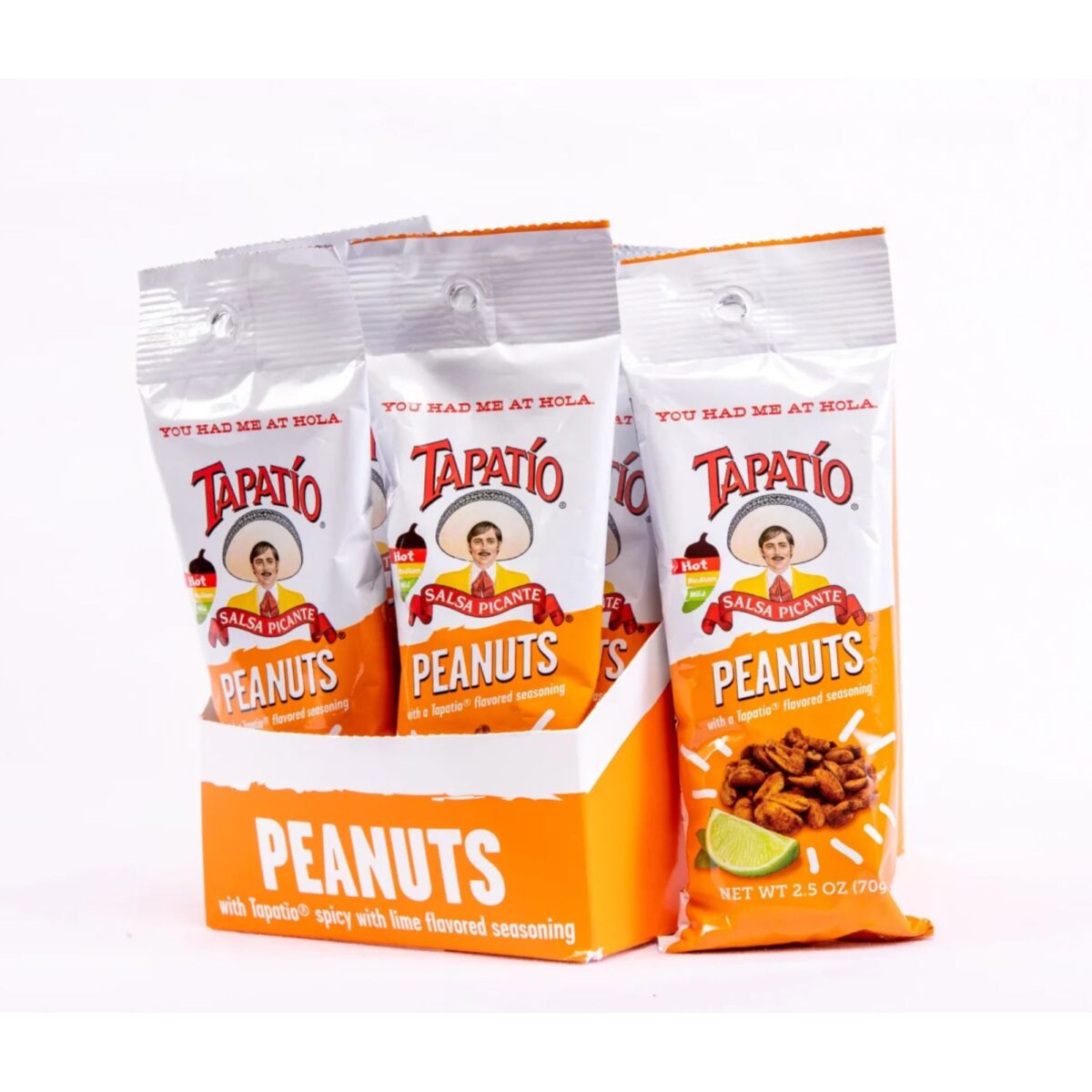 Tapatio Peanut 2.5oz 12ct - Image 1