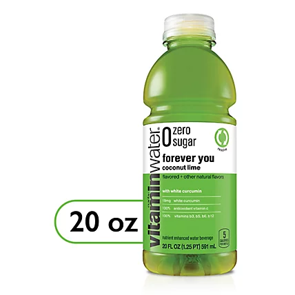 Vitamin Water Zero 4Ever 20oz 12ct - Refreshing Hydration A