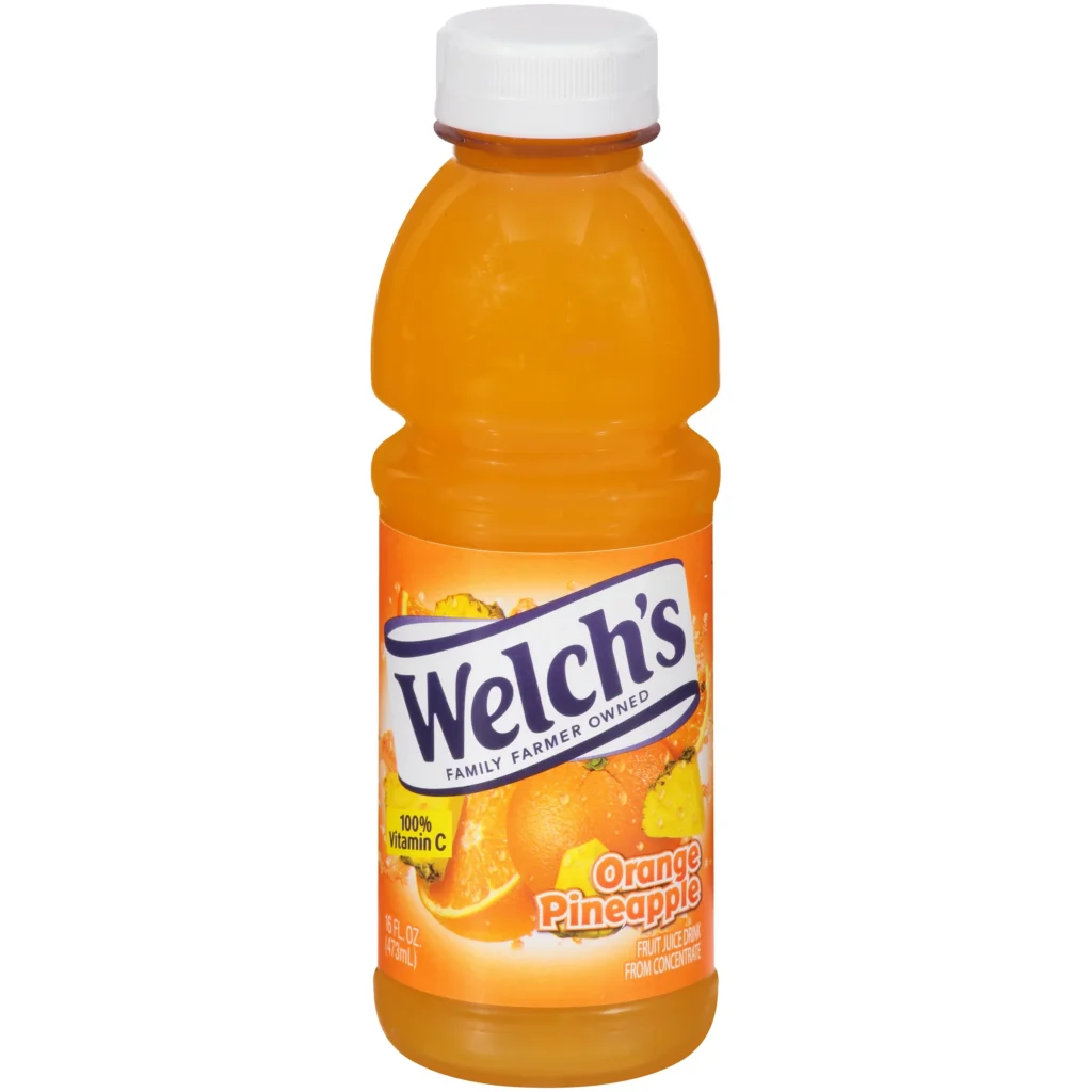 Welchs Orange Pineapple 16oz 12ct