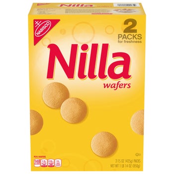 Nilla Wafers Cookies, 15 oz, 2 Count