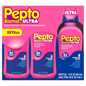 Pepto Bismol Ultra, 5 Symptom Digestive Relief Liquid, 36 Fluid Ounces