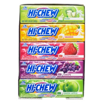 Hi-Chew Fruit Chews, Variety, 1.76 oz, 15-count