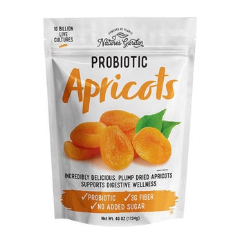 Nature's Garden Probiotic Dried Apricots, 40 oz