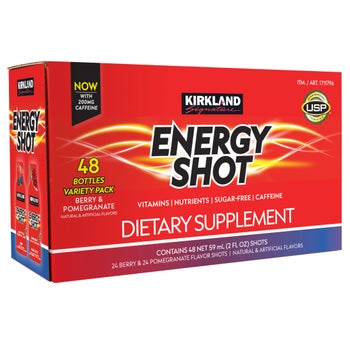Kirkland Signature Energy Shot, 48 Bottles, 2 Ounces Each