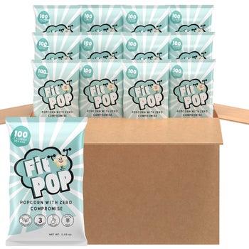 FitPop Popcorn Snack Bags, 0.65 oz, 40-count