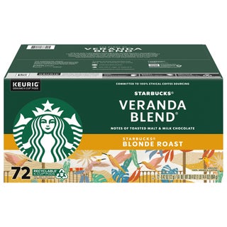 Starbucks Coffee Veranda Blend Blonde Roast K-Cup, 72-count
