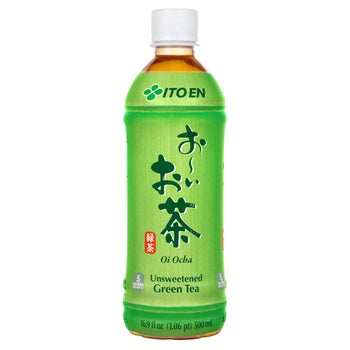 Ito En Oi Ocha Unsweetened Green Tea, 16.9 fl oz, 12-count