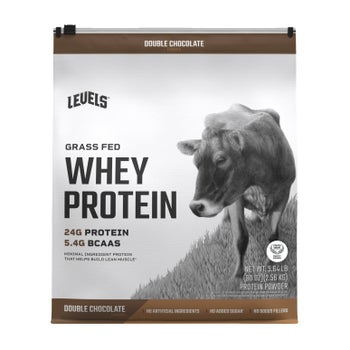 Levels Grass Fed Whey Protein, Double Chocolate, 5.64 lbs