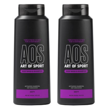 Art of Sport Men's 2-in-1 Body Wash and Shampoo, Defy, 16 fl oz, 2-pack