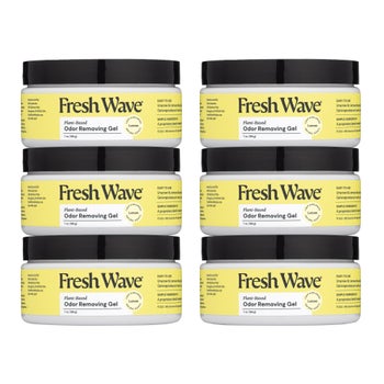 Fresh Wave Odor Removing Gel, Lemon, 7 oz, 6-count