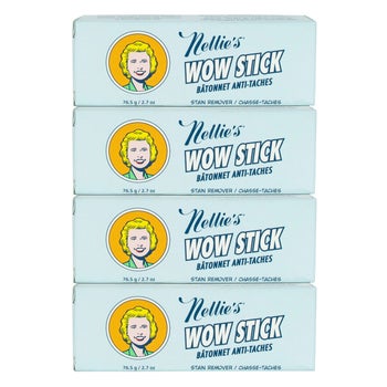 Nellie's Wow Stick Stain Remover, 2.7 oz, 4-count