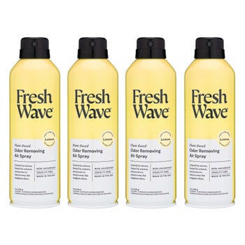 Fresh Wave Odor Removing Air Spray, Lemon, 8 fl oz, 4-count