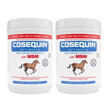 Cosequin Optimized Formula with MSM Equine Powder 3 lb Tub, 2-pack