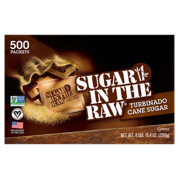 Sugar in the Raw Turbinado Cane Sugar, 4.5 g, 500-count