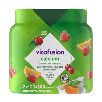 vitafusion Calcium+D₃, 200 Gummy Vitamins