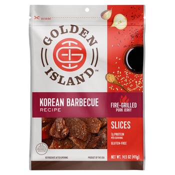 Golden Island Korean Barbecue Pork Jerky, 14.5 oz
